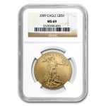2009 1 oz American Gold Eagle MS-69 NGC