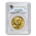 2009 1 oz Gold Buffalo MS-69 PCGS (FirstStrike®)
