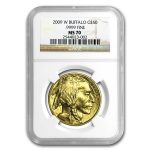 2009 1 oz Gold Buffalo MS-70 NGC