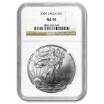 2009 American Silver Eagle MS-70 NGC