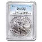 2009 American Silver Eagle MS-70 PCGS