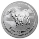 2009 Australia 10 oz Silver Year of the Ox BU (Series II)