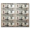 2009 (C-Philadelphia) $10 FRN CU (Fr#2041-C) 8 Note Uncut Sheet
