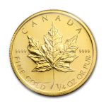 2009 Canada 1/4 oz Gold Maple Leaf BU