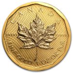 2009 Canada 1 oz Gold Maple Leaf .99999 BU (No Assay)
