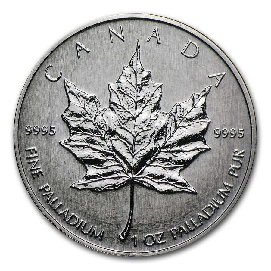 2009 Canada 1 oz Palladium Maple Leaf BU