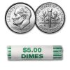 2009-D Roosevelt Dime 50-Coin Roll BU