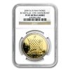 2009 Isle of Man Bi-Metallic Noble PF-69 NGC (15th Anniv)