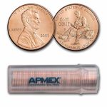 2009 Lincoln Cent Formative Years 50-Coin Roll BU