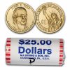 2009-P James Polk Presidential Dollar BU (25-Coin Roll)