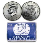 2009-P Kennedy Half Dollar 20-Coin Mint Wrapped Roll BU