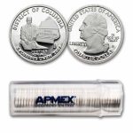 2009-S District of Columbia Quarter Proof 40-Coin Roll (Silver)
