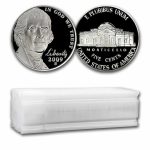 2009-S Jefferson Nickel 40-Coin Roll Proof