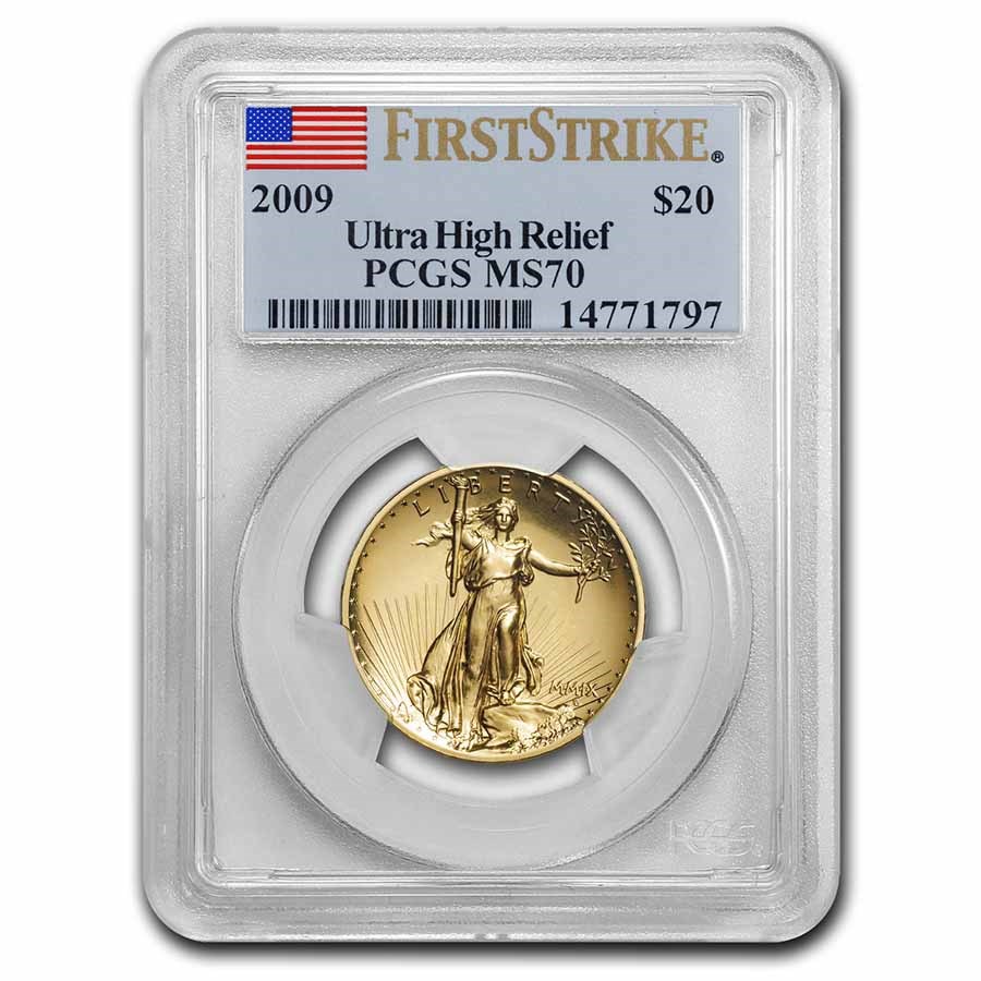 2009 Ultra High Relief Double Eagle MS-70 PCGS (FirstStrike®)
