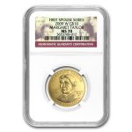 2009-W 1/2 oz Gold Margaret Taylor MS-70 NGC
