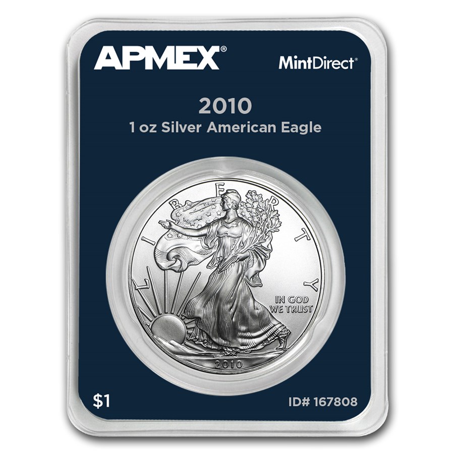 2010 1 oz American Silver Eagle (MintDirect® Single)