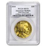 2010 1 oz Gold Buffalo MS-70 PCGS