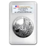 2010 5 oz Silver ATB Grand Canyon MS-69 PL PCGS (FirstStrike®)