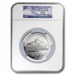 2010 5 oz Silver ATB Mount Hood MS-69 Early Release NGC
