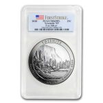 2010 5 oz Silver ATB Yosemite MS-69 DMPL PCGS