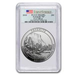 2010 5 oz Silver ATB Yosemite MS-69 PL PCGS (FirstStrike®)