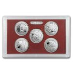 2010 America the Beautiful Quarters Silver Prf Set (No Box/COA)