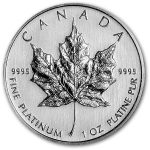 2010 Canada 1 oz Platinum Maple Leaf BU