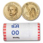2010-D Franklin Pierce 25-Coin Presidential Dollar Roll BU