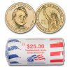 2010-D James Buchanan 25-Coin Presidential Dollar Roll BU