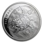 2010 Fiji 1 oz Silver $2 Taku BU