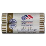 2010 Lincoln Shield Cent (P & D 2 Roll Mint Wrapped Set)