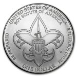 2010-P Boy Scouts Centennial $1 Silver Commem BU (w/Box & COA)