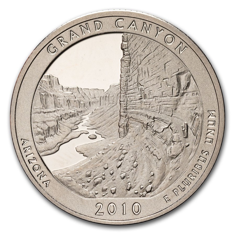 2010-S ATB Quarter Grand Canyon National Park Gem Proof