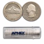 2010-S ATB Quarter Mount Hood Forest Gem Proof 40-Coin Roll
