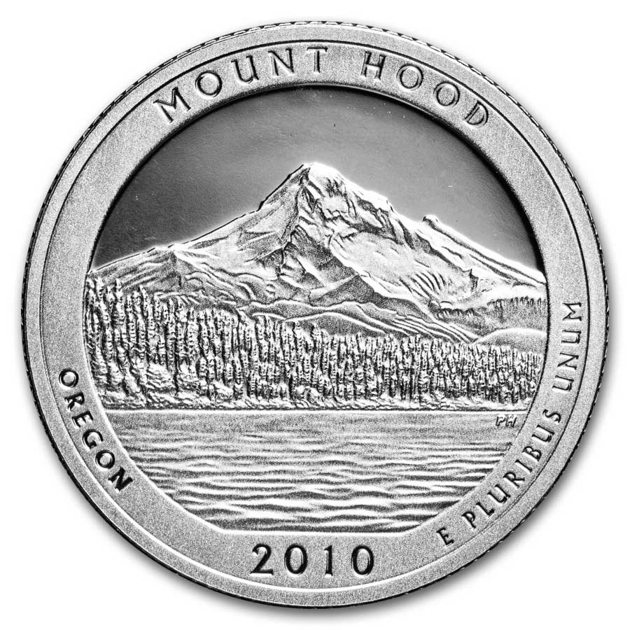 2010-S ATB Quarter Mt. Hood National Forest Proof (Silver)
