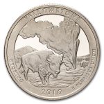 2010-S ATB Quarter Yellowstone National Park Gem Proof