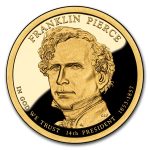 2010-S Franklin Pierce Presidential Dollar Proof