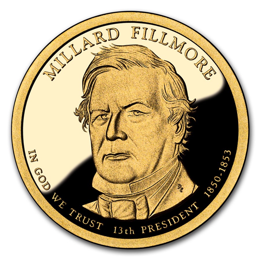 2010-S Millard Fillmore Presidential Dollar Proof