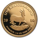 2010 South Africa 1/10 oz Proof Gold Krugerrand