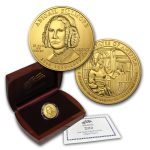 2010-W 1/2 oz Gold Abigail Fillmore BU (w/Box & COA)