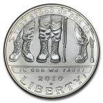 2010-W Disabled American Veterans $1 Silver Commem BU (Box/COA)