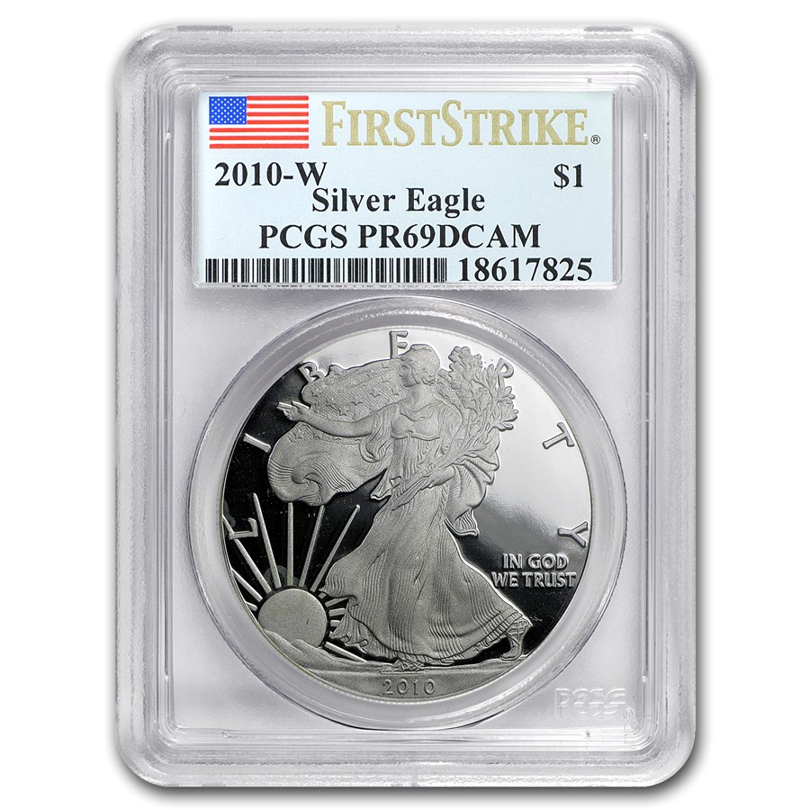 2010-W Proof American Silver Eagle PR-69 PCGS (FS)