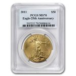 2011 1 oz American Gold Eagle MS-70 PCGS