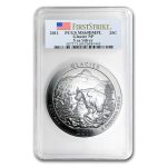 2011 5 oz Silver ATB Glacier MS-69 DMPL PCGS (FirstStrike®)