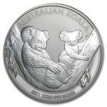 2011 Australia 1 kilo Silver Koala BU