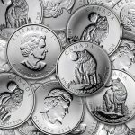 2011 Canada 1 oz Silver Wolf Wildlife Series BU (Spotted)