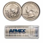 2011-D ATB Quarter Glacier National Park 40-Coin Roll BU