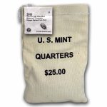 2011-D ATB Quarter Olympic National Park $25 Sealed Mint Bag