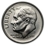 2011-D Roosevelt Dime BU