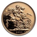 2011 Great Britain Gold Sovereign BU